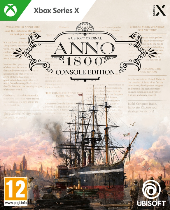 Ubisoft Anno 1800 in de groep HOME ELECTRONICS / Spelconsoles en accessoires / Xbox Series X / Spel bij TP E-commerce Nordic AB (C98673)