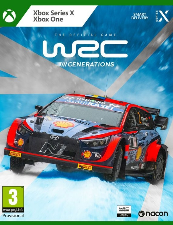 WRC Generations (XseriesX) in de groep HOME ELECTRONICS / Spelconsoles en accessoires / Xbox Series X / Spel bij TP E-commerce Nordic AB (C98711)