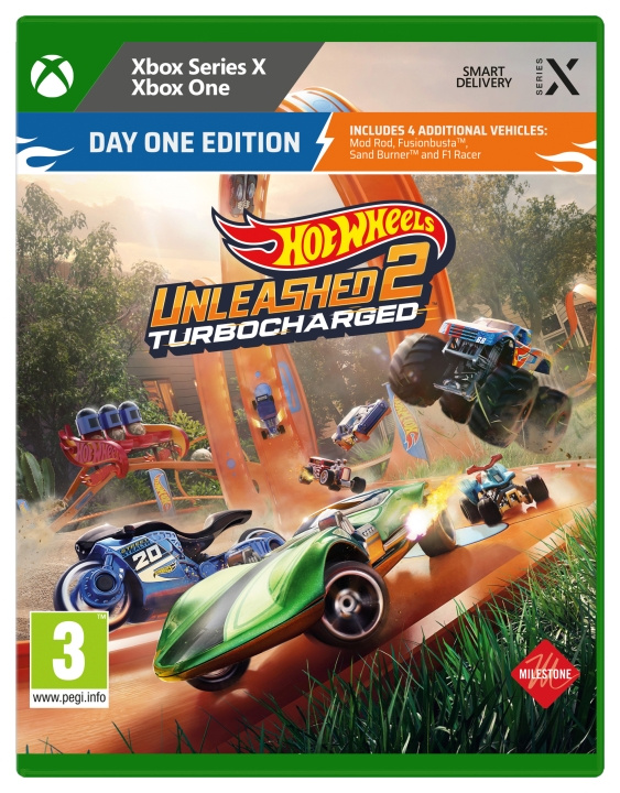 Hot Wheels Unleashed 2: Turbocharged (Day 1 Edition) (XseriesX) in de groep HOME ELECTRONICS / Spelconsoles en accessoires / Xbox Series X / Spel bij TP E-commerce Nordic AB (C98713)