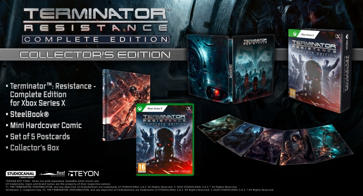 Terminator: Resistance - Complete Edition (Collector\'s Edition) (XseriesX) in de groep HOME ELECTRONICS / Spelconsoles en accessoires / Xbox Series X / Spel bij TP E-commerce Nordic AB (C98747)