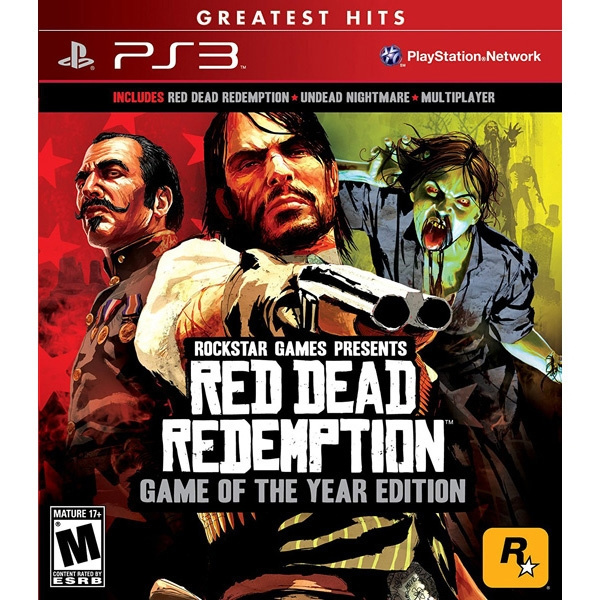 Red Dead Redemption (Game of the Year Edition) (Import) (PS3) in de groep HOME ELECTRONICS / Spelconsoles en accessoires / Sony PlayStation 3 bij TP E-commerce Nordic AB (C98786)