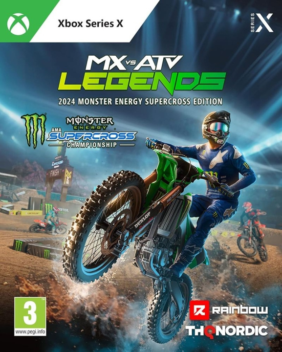 MX vs ATV Legends - 2024 (Monster Energy Supercross Edition) (XseriesX) in de groep HOME ELECTRONICS / Spelconsoles en accessoires / Xbox Series X / Spel bij TP E-commerce Nordic AB (C98812)