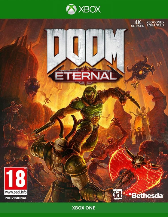 DOOM Eternal (XONE) in de groep HOME ELECTRONICS / Spelconsoles en accessoires / Xbox One / Spel bij TP E-commerce Nordic AB (C98814)