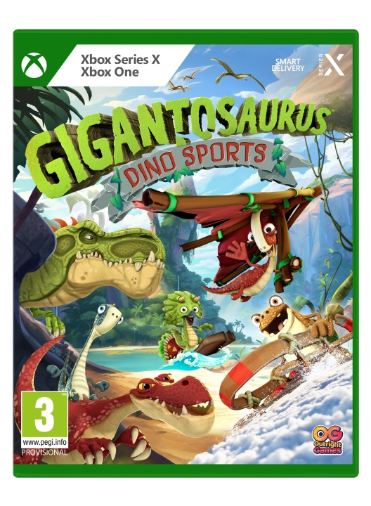 Gigantosaurus: Dino Sports (XseriesX) in de groep HOME ELECTRONICS / Spelconsoles en accessoires / Xbox Series X / Spel bij TP E-commerce Nordic AB (C98851)