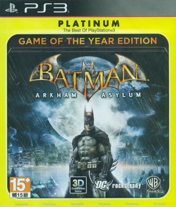 Batman: Arkham Asylum - GOTY (Platinum) (Import) (PS3) in de groep HOME ELECTRONICS / Spelconsoles en accessoires / Sony PlayStation 3 bij TP E-commerce Nordic AB (C98854)