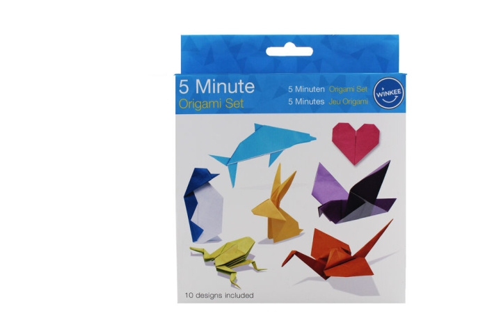 Winkee Origamiset - 5 minuten (16487) in de groep SPORT, VRIJE TIJD & HOBBY / Hobby / DIY Kit bij TP E-commerce Nordic AB (C98913)