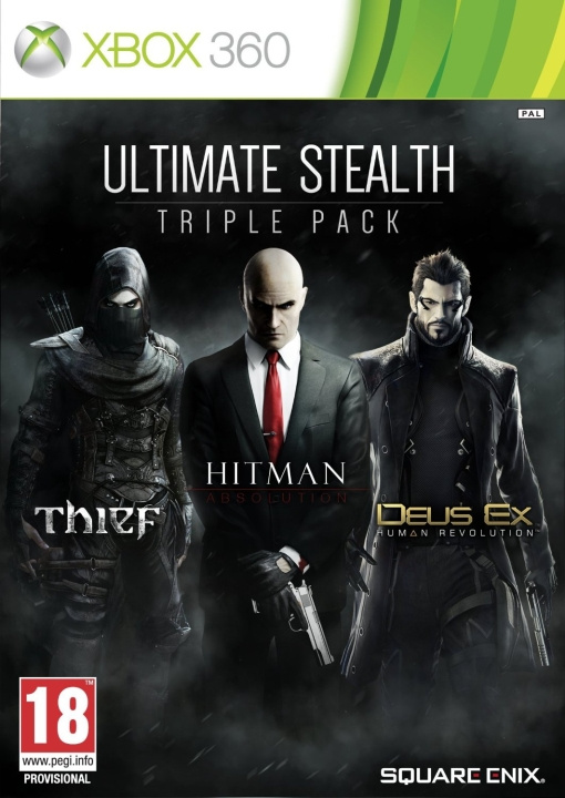 Hitman Absolution, Thief & Deus Ex Bundle (X360) in de groep HOME ELECTRONICS / Spelconsoles en accessoires / Xbox 360 bij TP E-commerce Nordic AB (C98926)