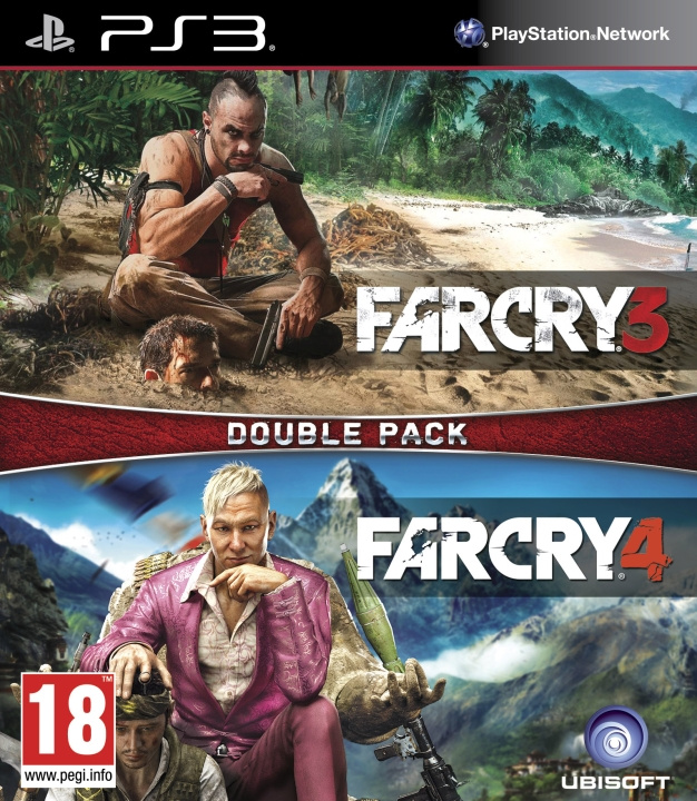 Far Cry 3 + Far Cry 4 (Double Pack) (PS3) in de groep HOME ELECTRONICS / Spelconsoles en accessoires / Sony PlayStation 3 bij TP E-commerce Nordic AB (C98943)