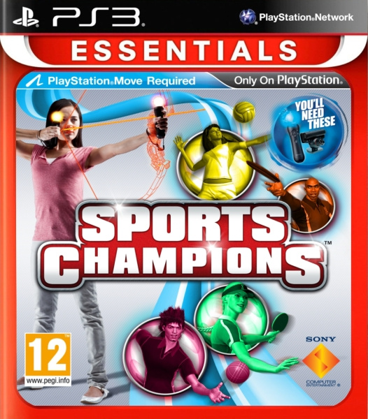 Sports Champions - Move (Essentials) (PS3) in de groep HOME ELECTRONICS / Spelconsoles en accessoires / Sony PlayStation 3 bij TP E-commerce Nordic AB (C99017)