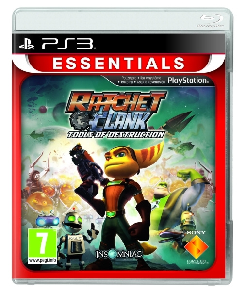 Ratchet & Clank Future: Tools Of Destruction (Essentials) (PS3) in de groep HOME ELECTRONICS / Spelconsoles en accessoires / Sony PlayStation 3 bij TP E-commerce Nordic AB (C99020)