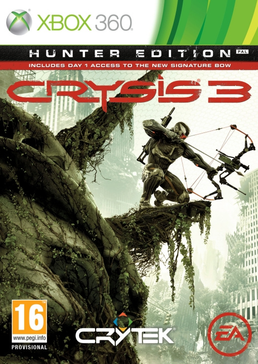 Crysis 3 Hunter Edition (X360) in de groep HOME ELECTRONICS / Spelconsoles en accessoires / Xbox 360 bij TP E-commerce Nordic AB (C99021)