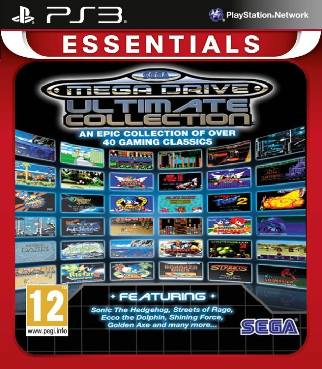 Mega Drive Ultimate Collection (Sonic Genesis) (Essentials) (PS3) in de groep HOME ELECTRONICS / Spelconsoles en accessoires / Sony PlayStation 3 bij TP E-commerce Nordic AB (C99045)