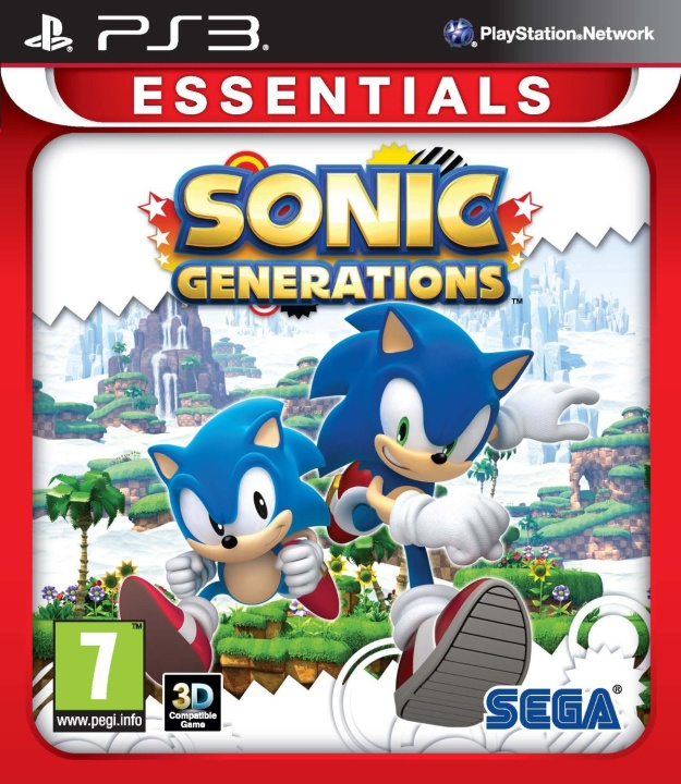 Sonic Generations (Essentials) (PS3) in de groep HOME ELECTRONICS / Spelconsoles en accessoires / Sony PlayStation 3 bij TP E-commerce Nordic AB (C99047)