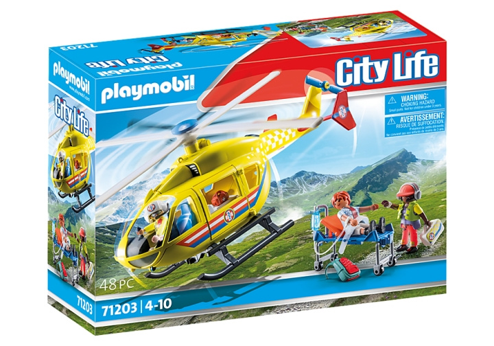 Playmobil Reddingshelikopter (71203) in de groep SPEELGOED, KINDER- & BABYPRODUCTEN / Speelgoed / Speelset bij TP E-commerce Nordic AB (C99065)