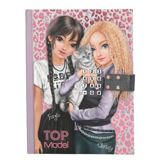 TOPModel Dagboek met code en geluid REBEL KITTY ( 0413230 ) in de groep SPEELGOED, KINDER- & BABYPRODUCTEN / Speelgoed / Tekenen & Tellen bij TP E-commerce Nordic AB (C99098)