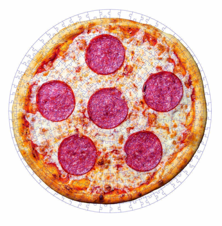 Winkee Pizza puzzel - (16732) in de groep SPORT, VRIJE TIJD & HOBBY / Hobby / Puzzel bij TP E-commerce Nordic AB (C99174)