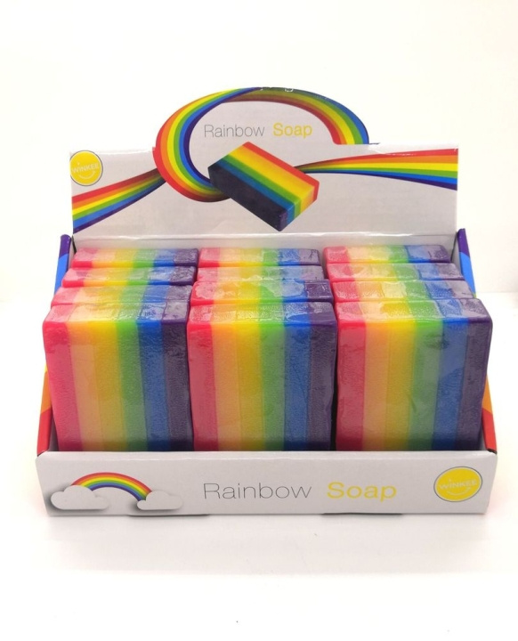 Winkee Zeep - Regenboog in de groep BEAUTY & HEALTH / Huidsverzorging / Lichaamsverzorging / Geurende zeep bij TP E-commerce Nordic AB (C99175)