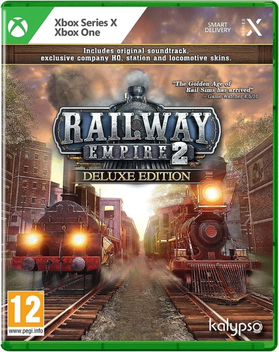 Railway Empire 2 (Deluxe Edition) (XseriesX) in de groep HOME ELECTRONICS / Spelconsoles en accessoires / Xbox Series X / Spel bij TP E-commerce Nordic AB (C99211)