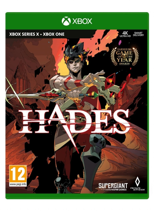 Hades (XONE/XSERIESX) (XseriesX) in de groep HOME ELECTRONICS / Spelconsoles en accessoires / Xbox Series X / Spel bij TP E-commerce Nordic AB (C99224)