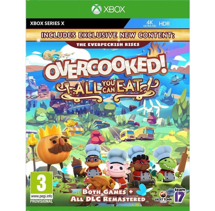 Overcooked! All You Can Eat (XseriesX) in de groep HOME ELECTRONICS / Spelconsoles en accessoires / Xbox Series X / Spel bij TP E-commerce Nordic AB (C99228)