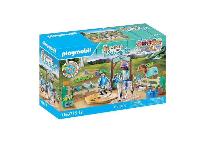 Playmobil Moderne manege (71637) in de groep SPEELGOED, KINDER- & BABYPRODUCTEN / Speelgoed / Speelset bij TP E-commerce Nordic AB (C99238)