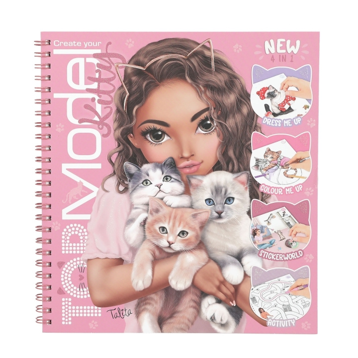 TOPModel Kitty kleurboek ( 0413038 ) in de groep SPEELGOED, KINDER- & BABYPRODUCTEN / Speelgoed / Tekenen & Tellen bij TP E-commerce Nordic AB (C99245)