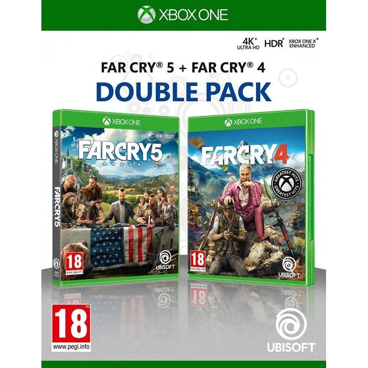 Far Cry 4 + Far Cry 5 Double Pack (XONE) in de groep HOME ELECTRONICS / Spelconsoles en accessoires / Xbox One / Spel bij TP E-commerce Nordic AB (C99261)