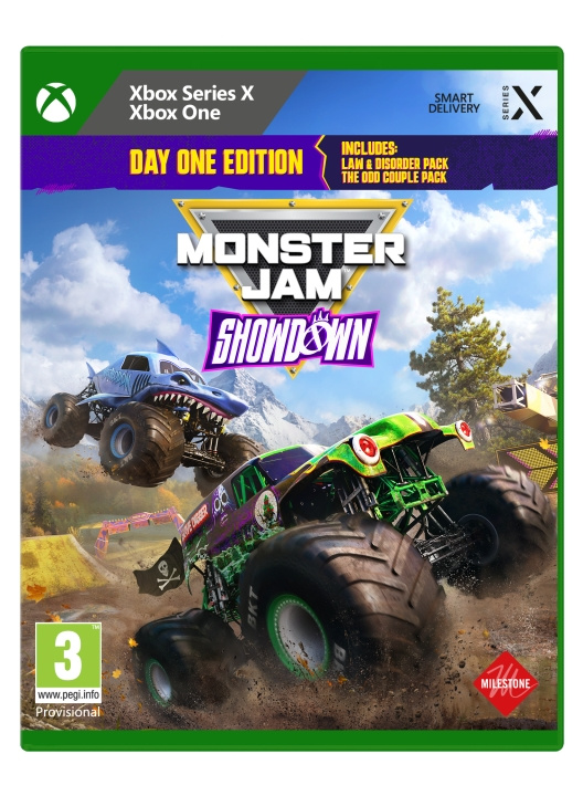 Milestone Monster Jam Showdown (Dag 1 Editie) in de groep HOME ELECTRONICS / Spelconsoles en accessoires / Xbox Series X / Spel bij TP E-commerce Nordic AB (C99262)