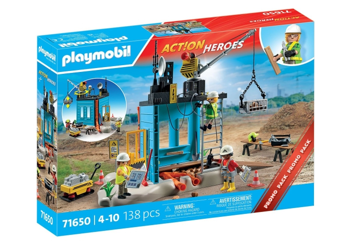 Playmobil Bouwplaats (71650) in de groep SPEELGOED, KINDER- & BABYPRODUCTEN / Speelgoed / Speelset bij TP E-commerce Nordic AB (C99268)