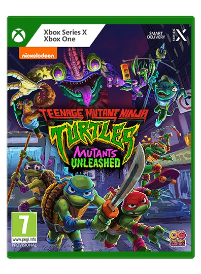 Outright Games Teenage Mutant Ninja Turtles: Ontketende Mutanten in de groep HOME ELECTRONICS / Spelconsoles en accessoires / Xbox Series X / Spel bij TP E-commerce Nordic AB (C99303)