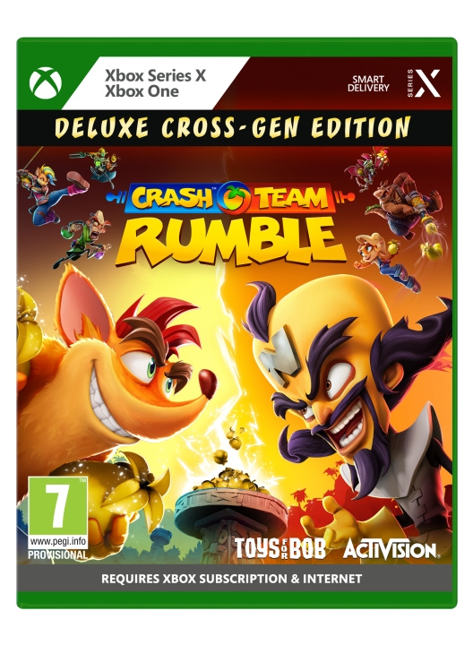 Crash Team Rumble - Deluxe Edition (XseriesX) in de groep HOME ELECTRONICS / Spelconsoles en accessoires / Xbox Series X / Spel bij TP E-commerce Nordic AB (C99331)