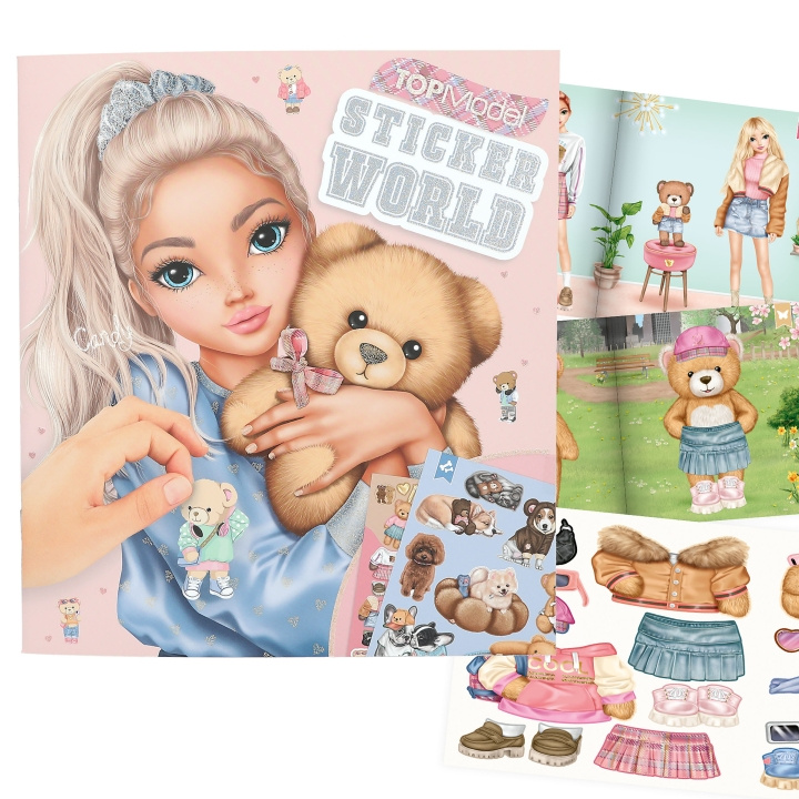 TOPModel Stickerwereld TEAM TEDDY ( 0413209 ) in de groep SPEELGOED, KINDER- & BABYPRODUCTEN / Speelgoed / Ambachten bij TP E-commerce Nordic AB (C99402)