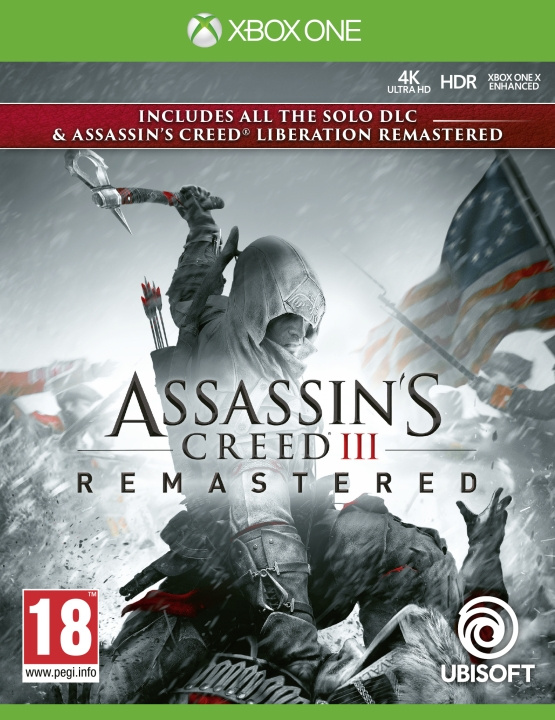 Assassin\'s Creed III (3) + Liberation HD Remaster (XONE) in de groep HOME ELECTRONICS / Spelconsoles en accessoires / Xbox One / Spel bij TP E-commerce Nordic AB (C99408)