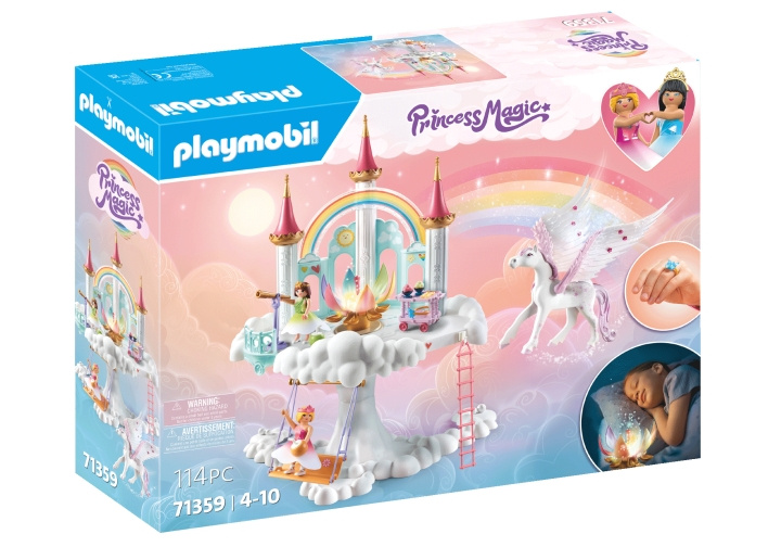 Playmobil Regenboogkasteel in de wolken (71359) in de groep SPEELGOED, KINDER- & BABYPRODUCTEN / Speelgoed / Speelset bij TP E-commerce Nordic AB (C99439)