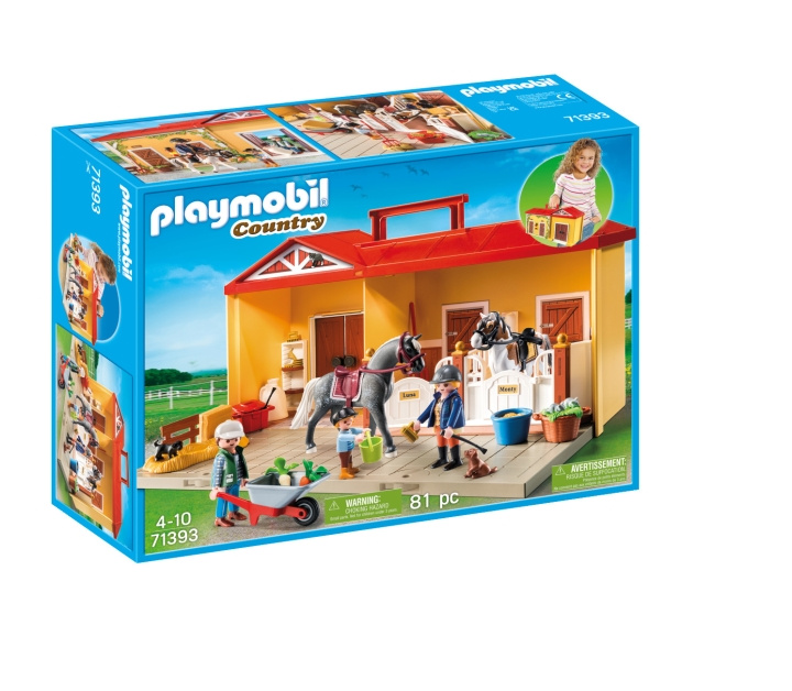 Playmobil Paardencentrum meenemen (71393) in de groep SPEELGOED, KINDER- & BABYPRODUCTEN / Speelgoed / Speelset bij TP E-commerce Nordic AB (C99444)