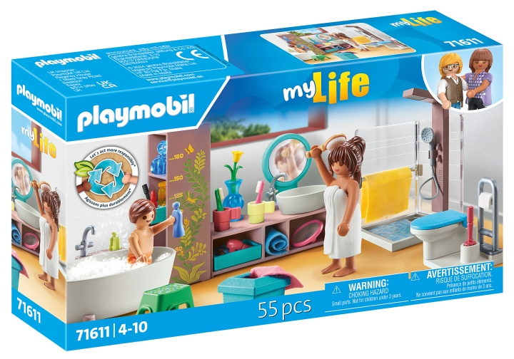 Playmobil Badkamer (71611) in de groep SPEELGOED, KINDER- & BABYPRODUCTEN / Speelgoed / Speelset bij TP E-commerce Nordic AB (C99485)