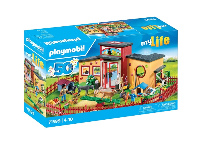 Playmobil 50JAAR Tiny Paws Huisdierenhotel (71599) in de groep SPEELGOED, KINDER- & BABYPRODUCTEN / Speelgoed / Speelset bij TP E-commerce Nordic AB (C99487)