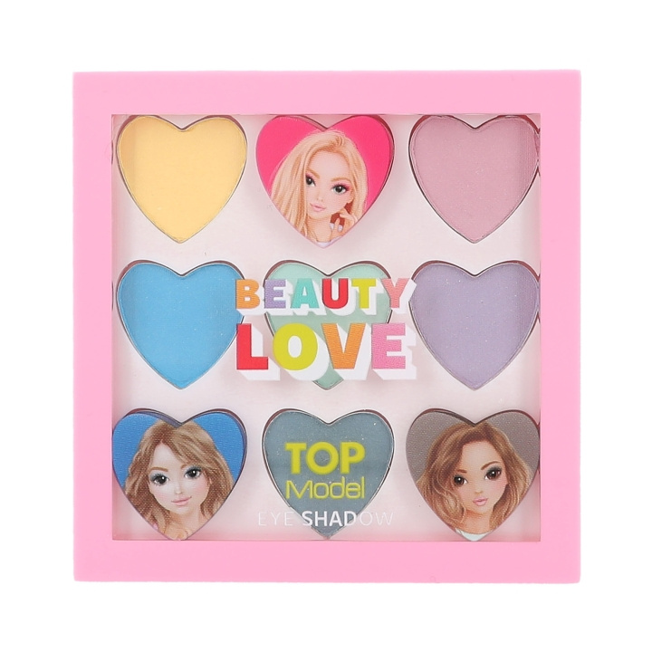 TOPModel Oogschaduwpalette - Beauty Love in de groep SPEELGOED, KINDER- & BABYPRODUCTEN / Speelgoed / Gemaskered kostuums bij TP E-commerce Nordic AB (C99494)