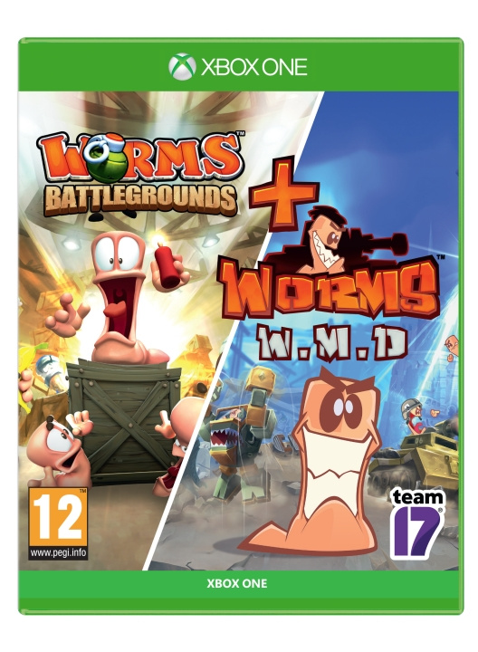 Worms Battlegrounds + Worms WMD Double Pack (XONE) in de groep HOME ELECTRONICS / Spelconsoles en accessoires / Xbox One / Spel bij TP E-commerce Nordic AB (C99527)