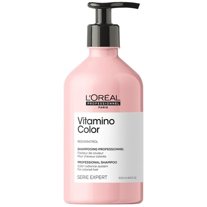 L\'ORÉAL PARIS LOreal Professionnel Serie Expert Vitamino Color Shampoo 500ml in de groep BEAUTY & HEALTH / Haar & Styling / Haarverzorging / Shampoo bij TP E-commerce Nordic AB (C99586)