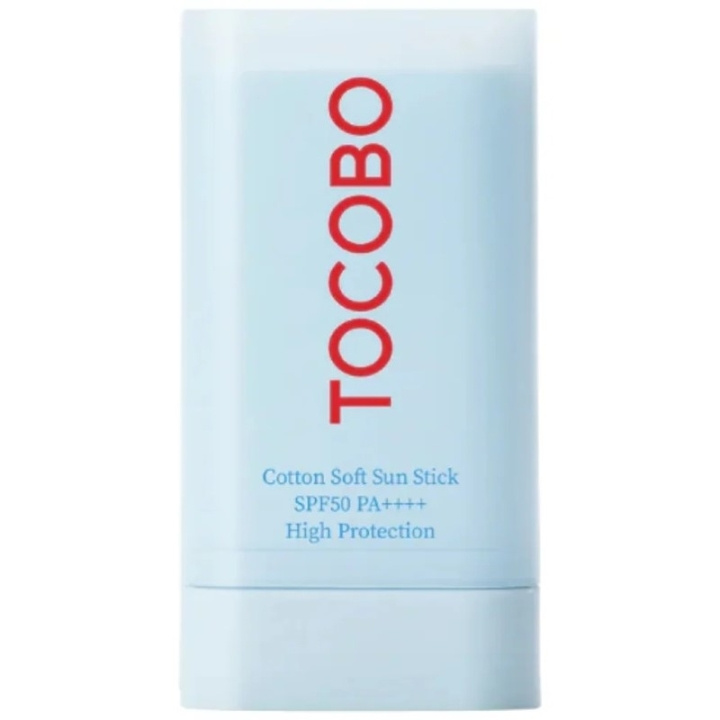 TOCOBO Cotton Soft Sun Stick SPF 50+ Pa++++ 19g in de groep BEAUTY & HEALTH / Huidsverzorging / Zonnebank / Zonnebescherming bij TP E-commerce Nordic AB (C99610)