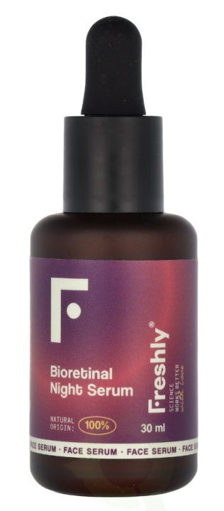 Freshly Cosmetics Bioretinal Night Serum 30 ml in de groep BEAUTY & HEALTH / Huidsverzorging / Gezicht / Huidserum bij TP E-commerce Nordic AB (C99669)