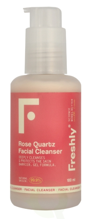 Freshly Cosmetics Rose Quartz Facial Cleanser 100 ml in de groep BEAUTY & HEALTH / Huidsverzorging / Gezicht / Schoonmaak bij TP E-commerce Nordic AB (C99676)