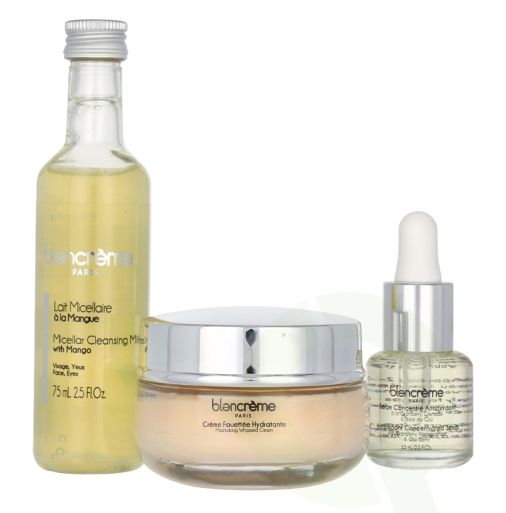 Blancreme Antioxidant Facial Trio Set 3 piece Cream/Milk/Serum in de groep BEAUTY & HEALTH / Cadeausets / Cadeausets voor haar bij TP E-commerce Nordic AB (C99690)