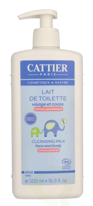 Cattier Baby Cleansing Milk 500 ml in de groep SPEELGOED, KINDER- & BABYPRODUCTEN / Babygadgets / Verzorging & Hygiëne bij TP E-commerce Nordic AB (C99699)