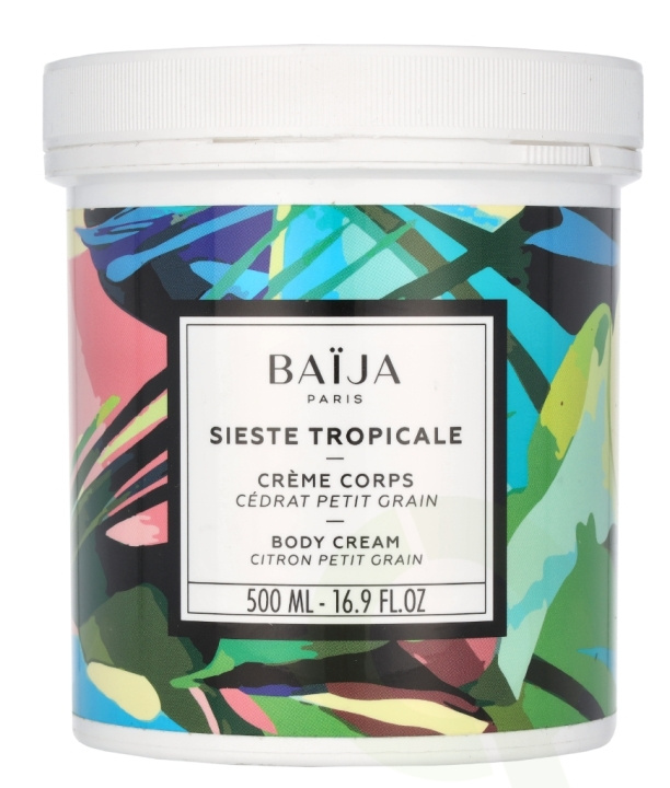 Baija Paris Baija Sieste Tropicale Body Cream 500 ml Citron Petit Grain in de groep BEAUTY & HEALTH / Huidsverzorging / Lichaamsverzorging / Body lotion bij TP E-commerce Nordic AB (C99713)