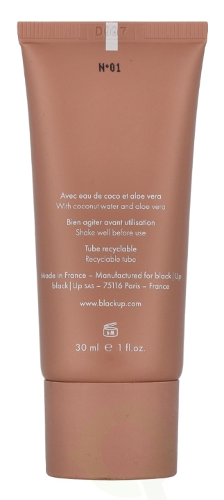 Black Up Mat Finish Foundation 30 ml #01 in de groep BEAUTY & HEALTH / Makeup / Make-up gezicht / Foundation bij TP E-commerce Nordic AB (C99721)