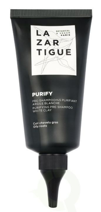 Lazartigue Purify Purifying Pre-Shampoo 75 ml in de groep BEAUTY & HEALTH / Haar & Styling / Haarverzorging / Shampoo bij TP E-commerce Nordic AB (C99726)