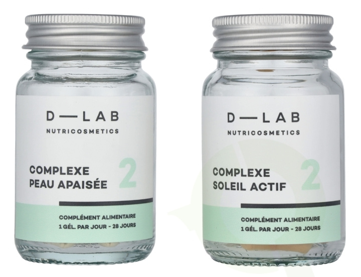 D-Lab Nutricosmetics D-Lab Total Brightness Duo Capsules Set 2 piece Absolu De Sod 28 caps/Complexe Soleil Actif 28 caps in de groep BEAUTY & HEALTH / Huidsverzorging / Gezicht / Huidserum bij TP E-commerce Nordic AB (C99734)