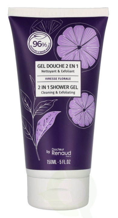 Dr. Renaud Ivresse Flor. 2 In 1 Shower Gel-Cleanser & Scrub 150 ml in de groep BEAUTY & HEALTH / Huidsverzorging / Lichaamsverzorging / Bad- en douchegels bij TP E-commerce Nordic AB (C99738)